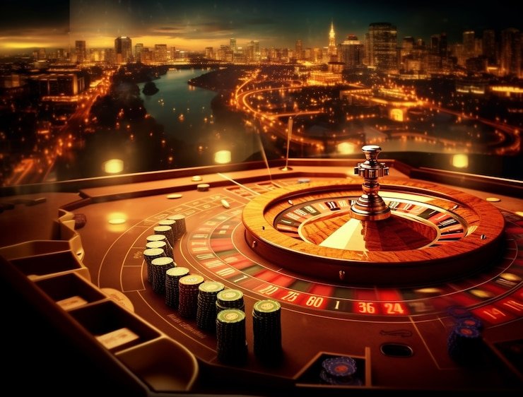 Tampilan meja Live Casino asiaslot777 dengan dealer nyata siaran langsung